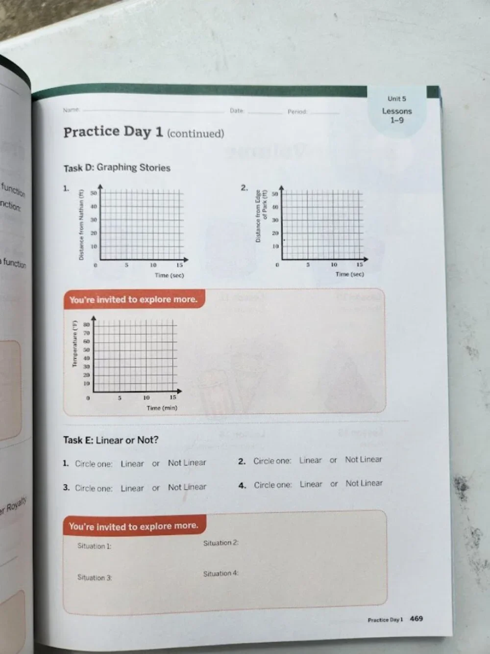 Amplify Desmos Math Grade 8 Volume 2 California Student Edition Book Workbook Ma